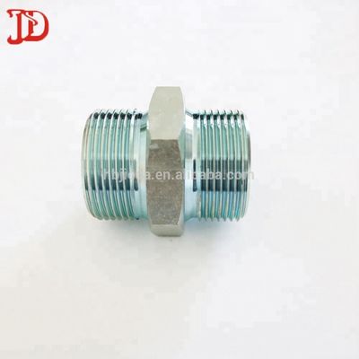 Hoog - kwaliteits plateerde het Hydraulische Unie Montagezink de Mannelijke Adapter van de 60 Kegelpijp van 1B Bsp